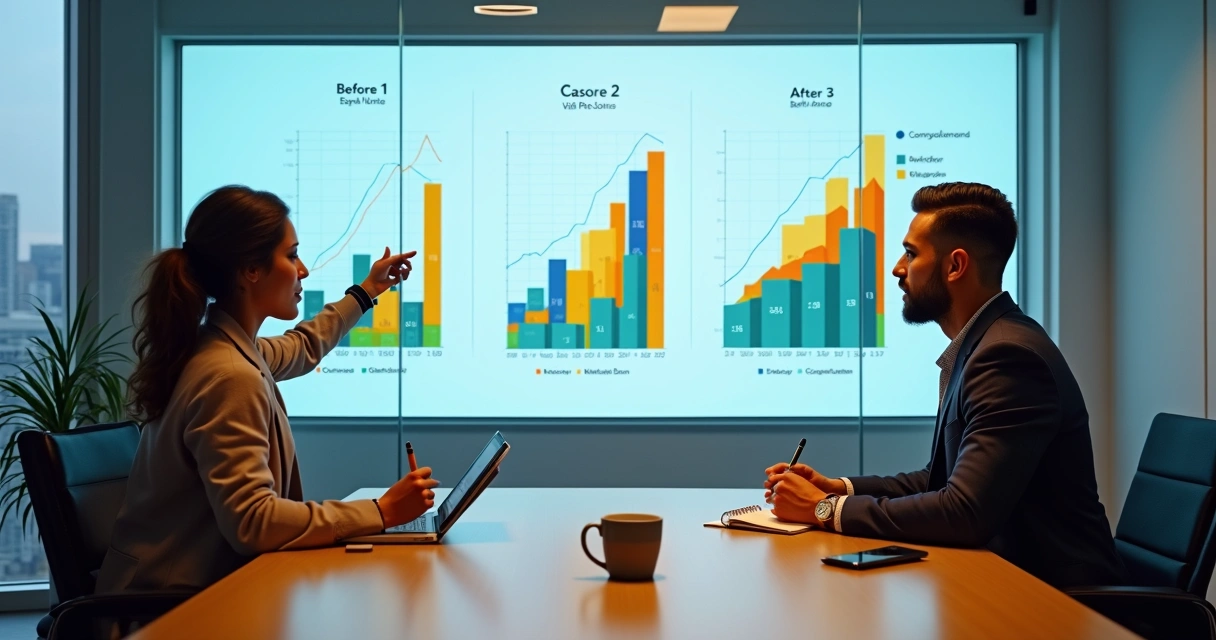 Quadro comparando taxa de conversão de e-commerce antes e depois do fulfillment